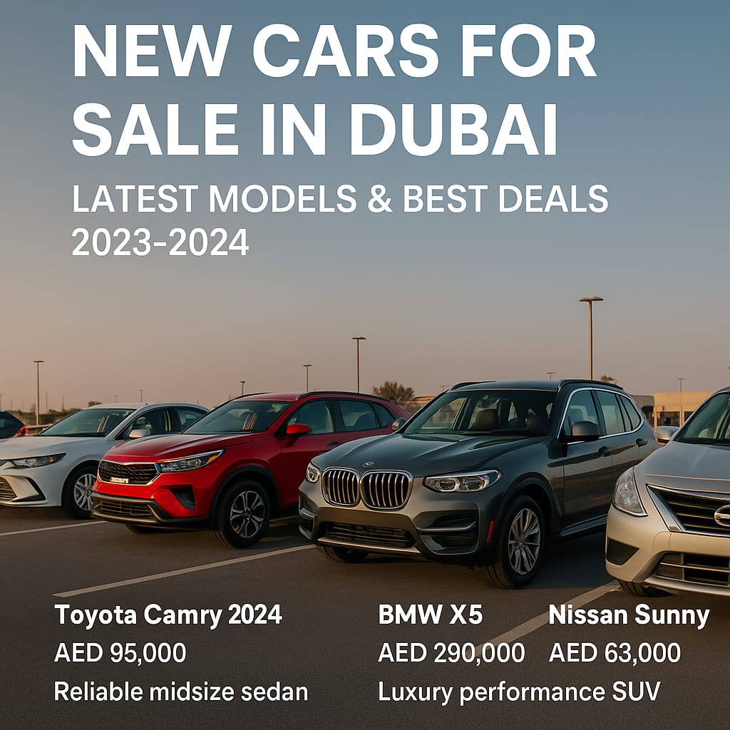 New Cars for Sale in Dubai