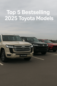 Top 5 Bestselling 2025 Toyota Models Lineup in the UAE
