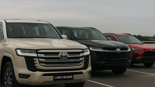 Top 5 Bestselling 2025 Toyota Models Lineup in the UAE
