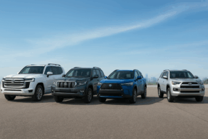 Top 5 Bestselling 2025 Toyota Models in Ajman